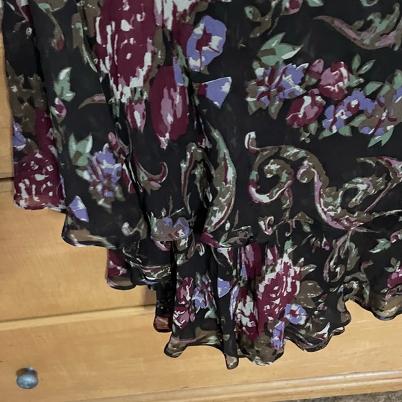 WinterSilks 100% Silk Skirt Size Large - Picture 4 of 4